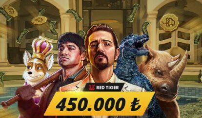 RED TIGER'DAN 450.000 TL ÖDÜL